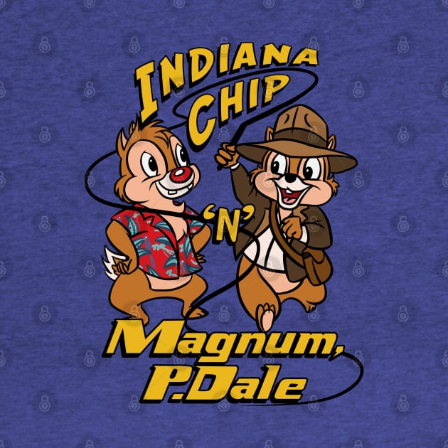 Indiana Chip 'n' Magnum, P.Dale by Ellador